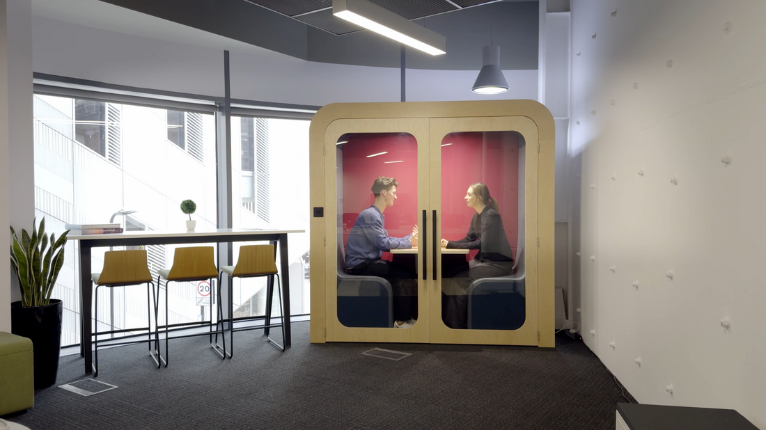 Types of Office Pods - Single, Double, and Meeting Pods