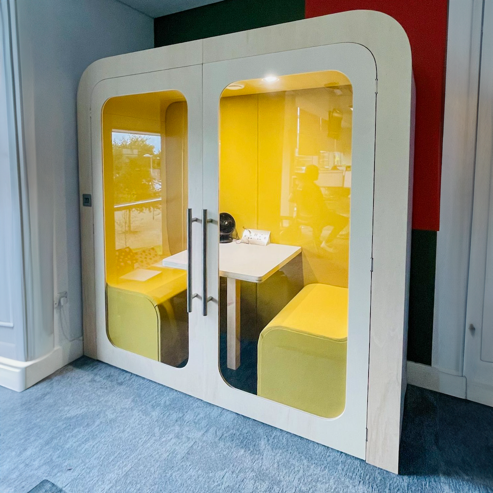 Double Soundproof Office Pod