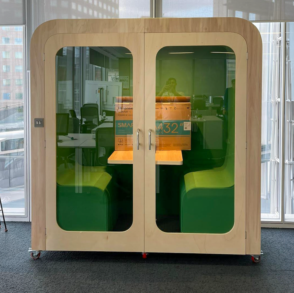 Double Soundproof Office Pod